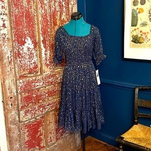 Beautiful girls starry night dress